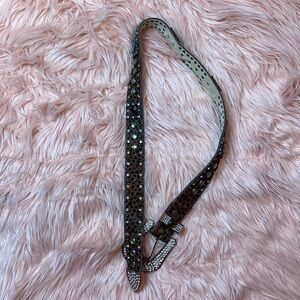 Woman’s Bling Rhinestone BB Belt‎ Size Medium